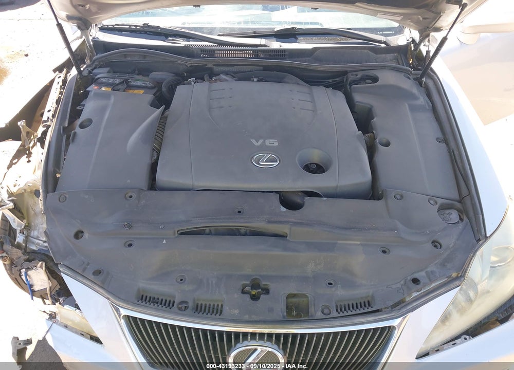 2007 LEXUS IS 250 VIN: JTHBK262475028127