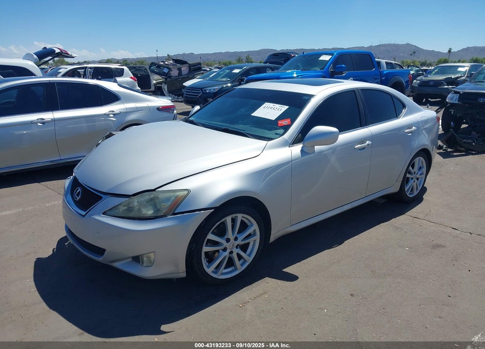 2007 LEXUS IS 250 VIN: JTHBK262475028127