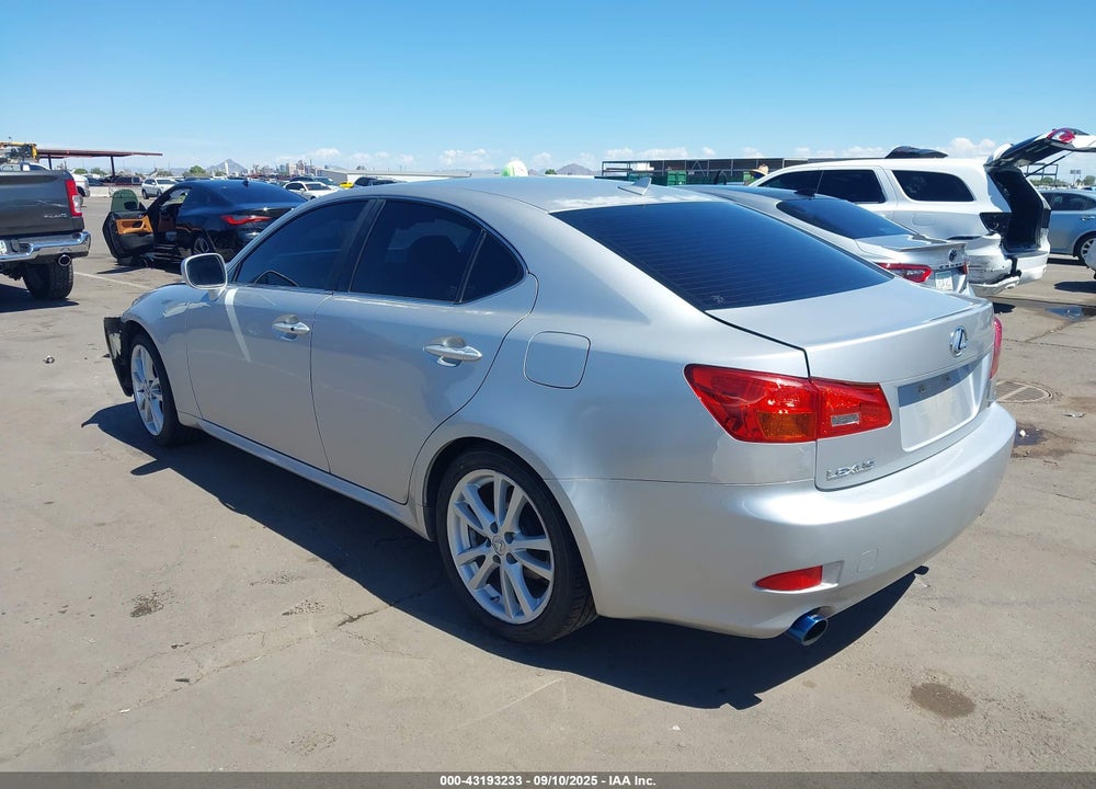 2007 LEXUS IS 250 VIN: JTHBK262475028127