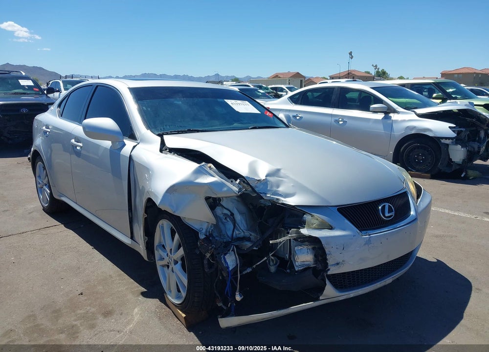 2007 LEXUS IS 250 VIN: JTHBK262475028127