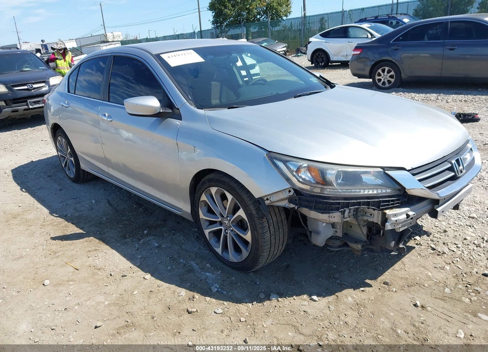 2013 HONDA ACCORD LX VIN: 1HGCR2F39DA193931