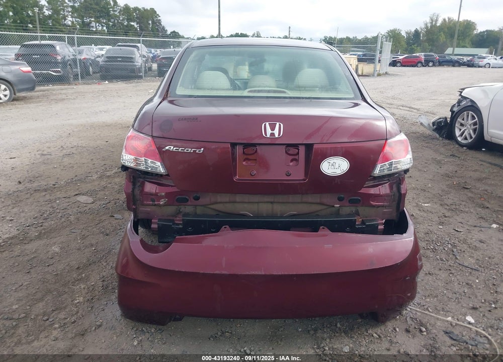 2010 HONDA ACCORD 2.4 LX-P VIN: 1HGCP2F45AA045902