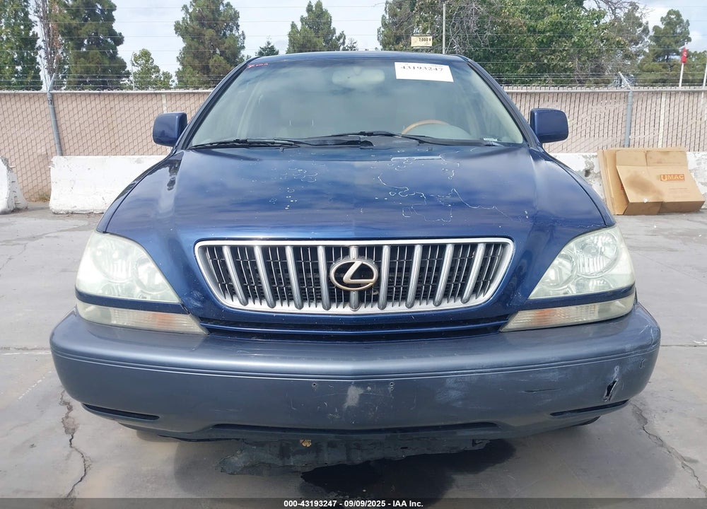 2001 LEXUS RX 300 VIN: JTJGF10UX10086020