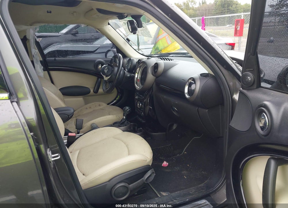 2011 MINI COOPER VIN: WMWZB3C55BWM00384