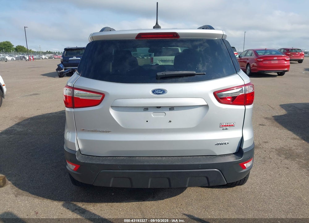 2020 FORD ECOSPORT SE VIN: MAJ6S3GL9LC345199