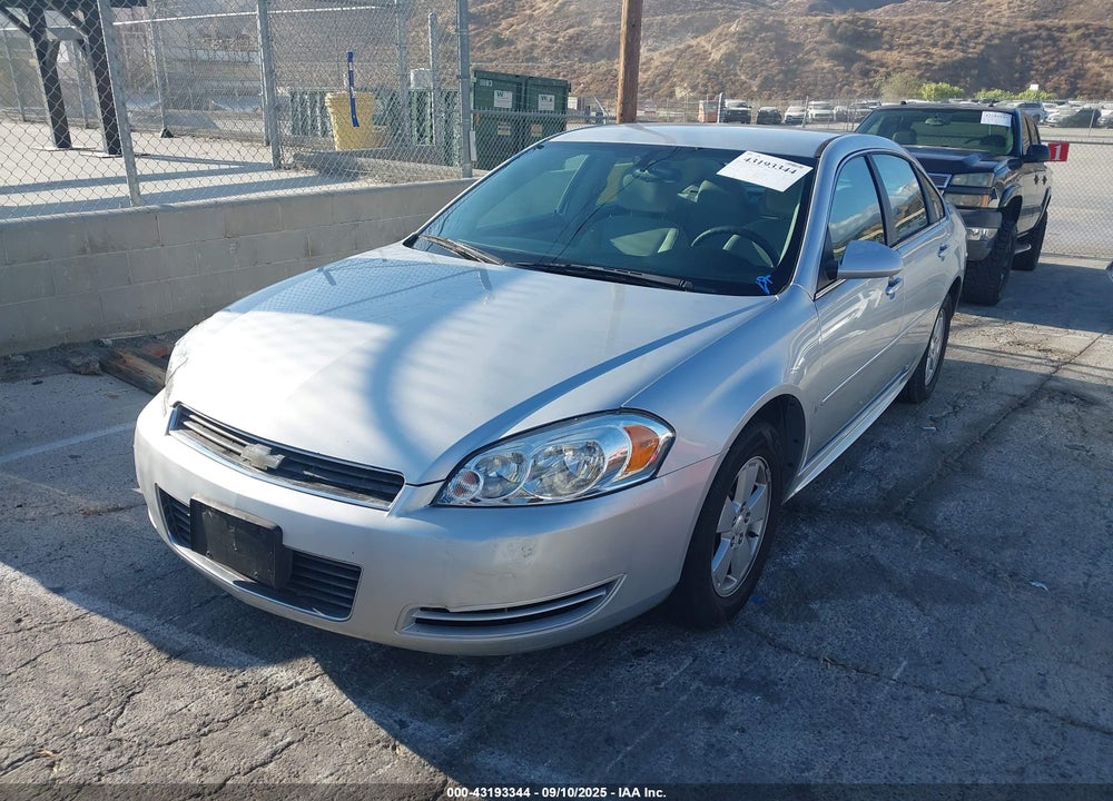 2009 CHEVROLET IMPALA LT VIN: 2G1WT57N491323719