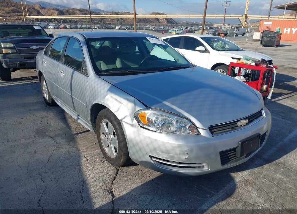 2009 CHEVROLET IMPALA LT VIN: 2G1WT57N491323719