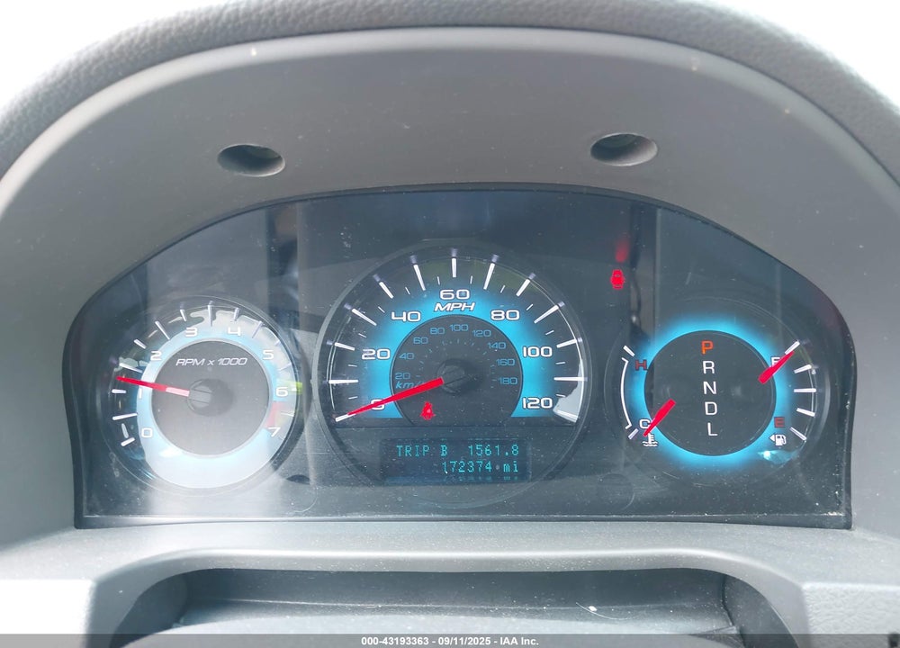 2012 FORD FUSION VIN: 3FAHP0JAXCR205020