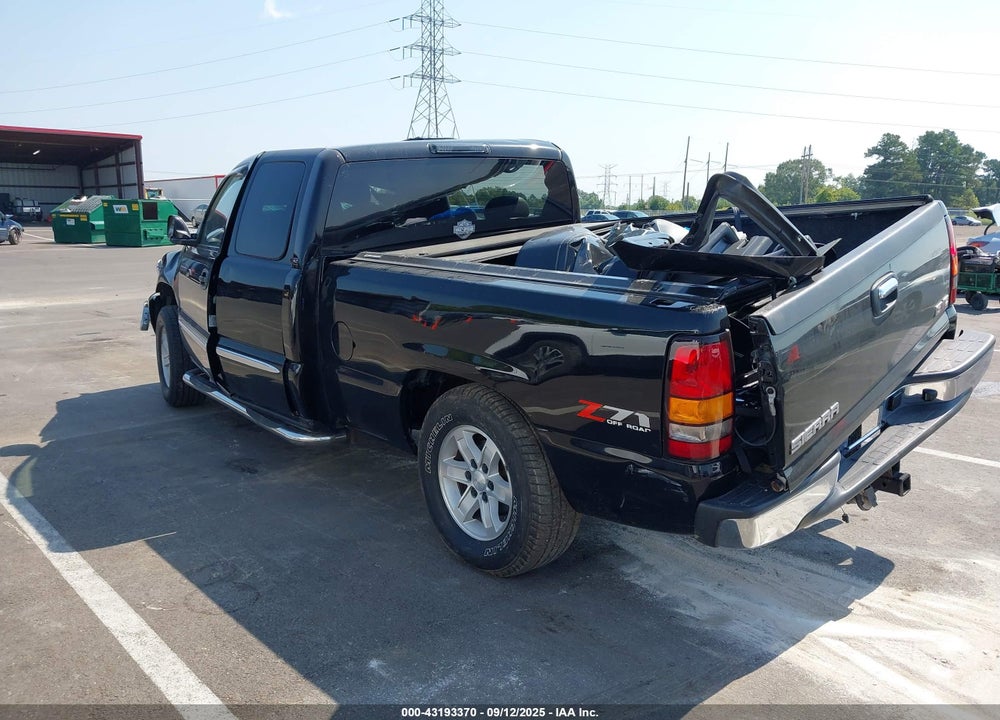 2007 GMC SIERRA 1500 CLASSIC SLT VIN: 1GTEK19Z67Z196037