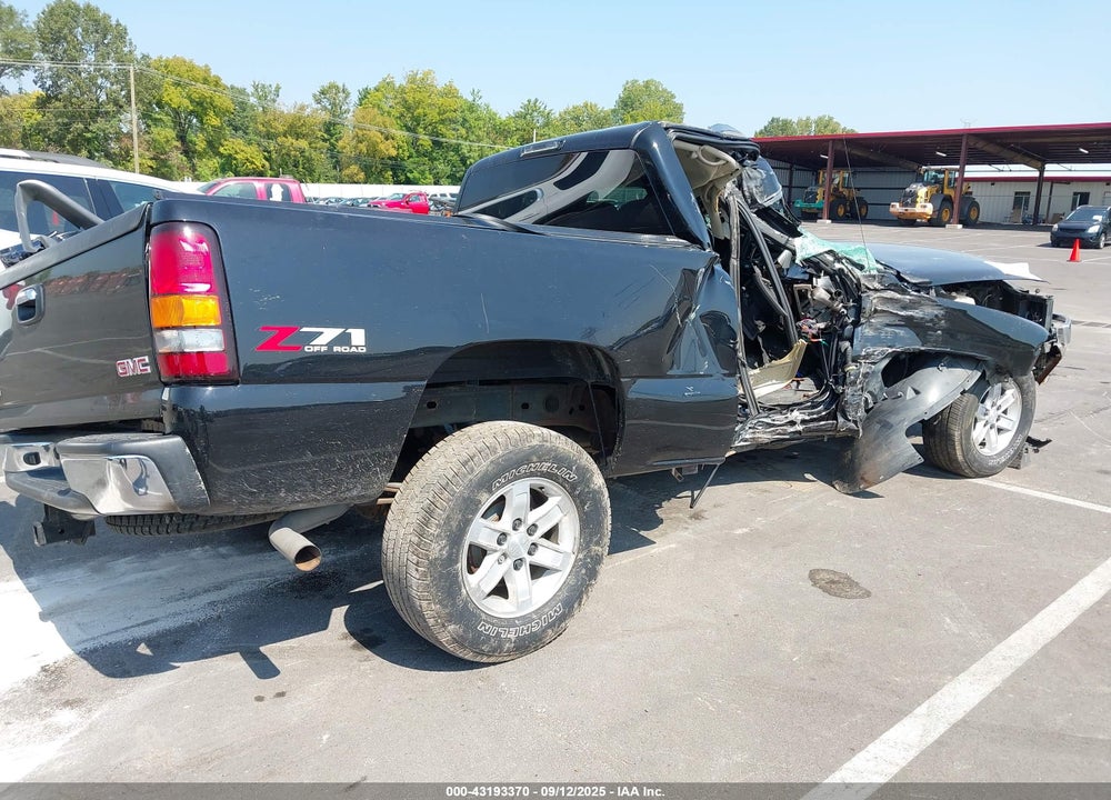 2007 GMC SIERRA 1500 CLASSIC SLT VIN: 1GTEK19Z67Z196037