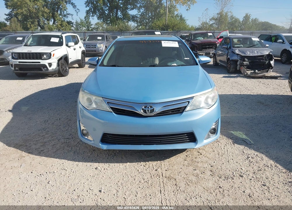 2012 TOYOTA CAMRY VIN: 4T1BF1FKXCU622605