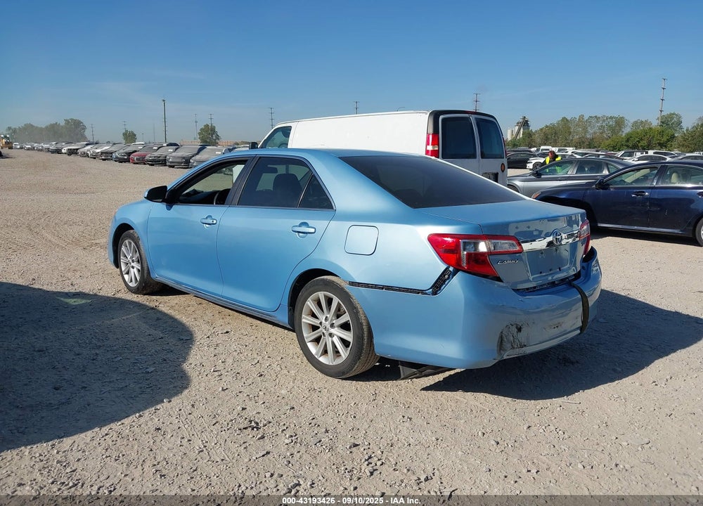 2012 TOYOTA CAMRY VIN: 4T1BF1FKXCU622605