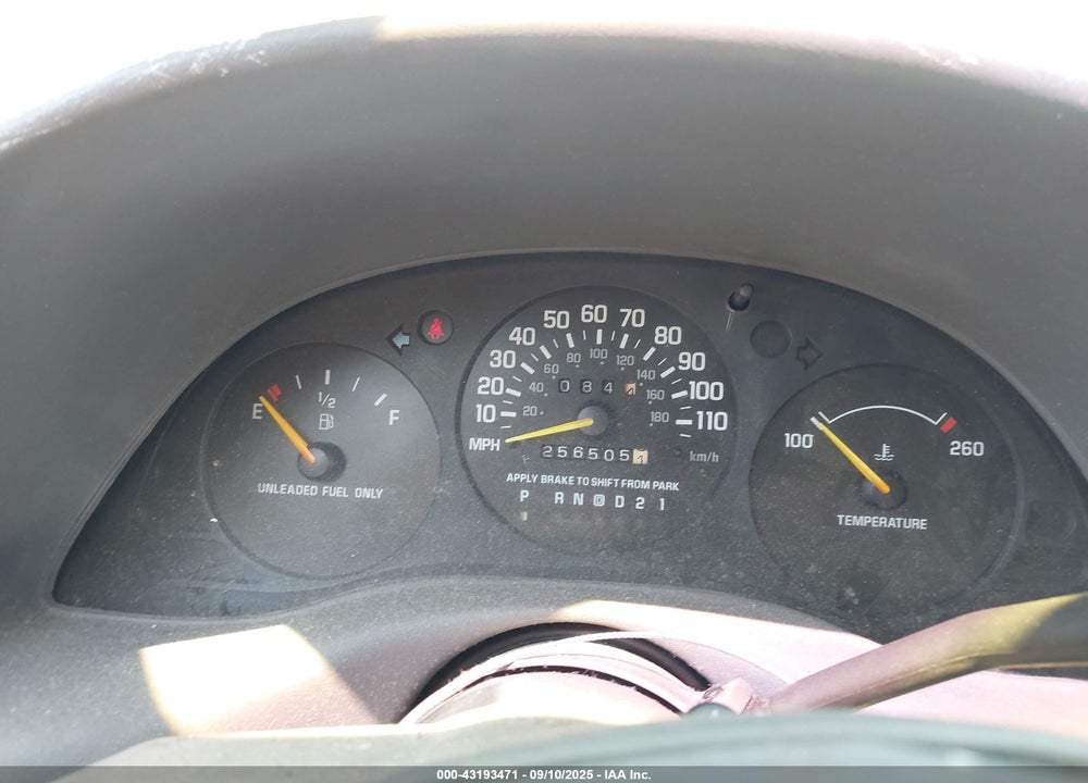 1999 CHEVROLET LUMINA VIN: 2G1WL52M3X9276566