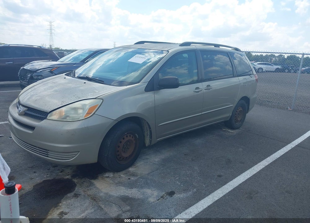 2004 TOYOTA SIENNA LE VIN: 5TDZA23C44S202641