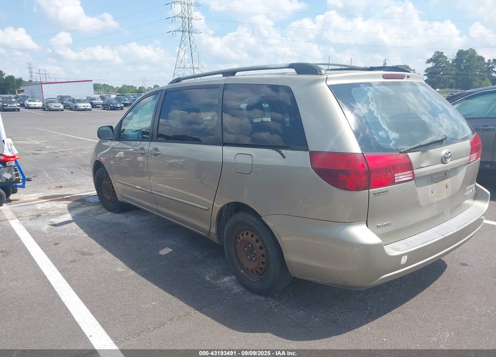 2004 TOYOTA SIENNA LE VIN: 5TDZA23C44S202641
