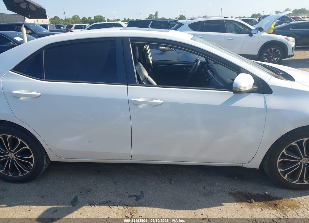 2015 TOYOTA COROLLA VIN: 2T1BURHE6FC326501