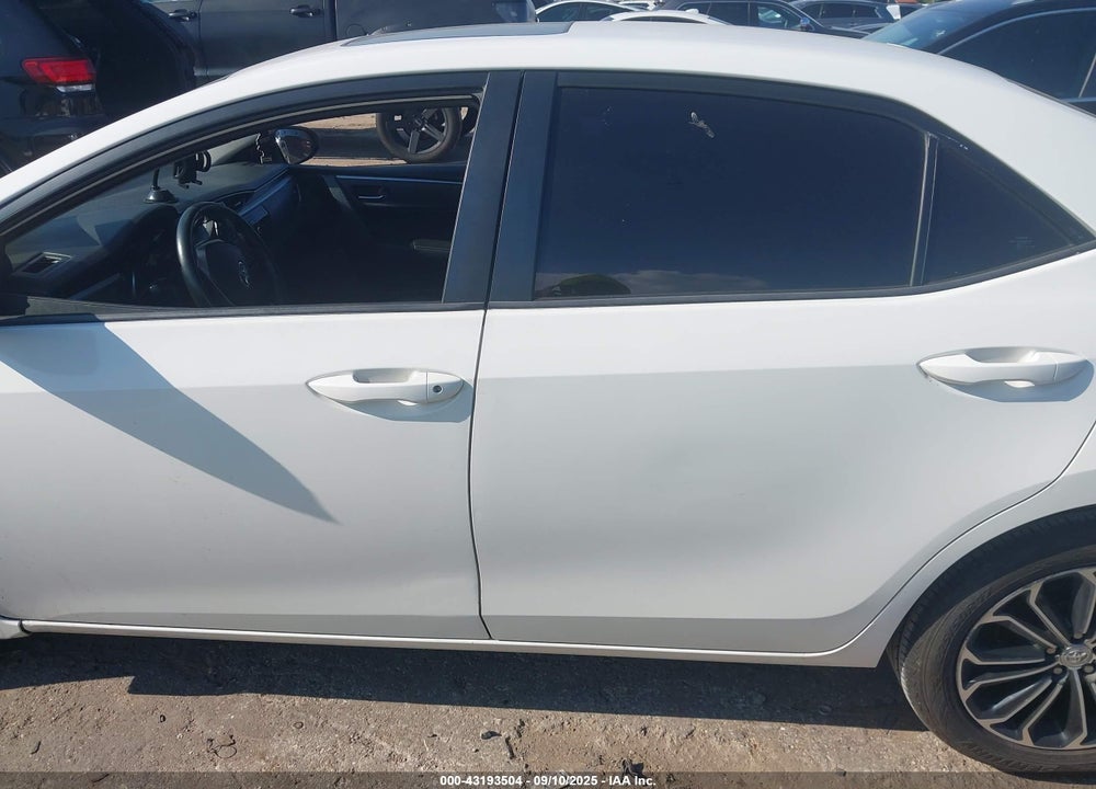 2015 TOYOTA COROLLA VIN: 2T1BURHE6FC326501