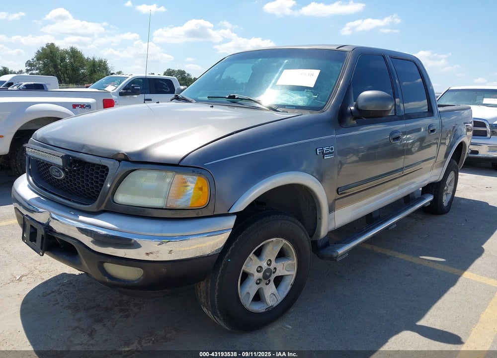 2002 FORD F-150 LARIAT/XLT VIN: 1FTRW08LX2KA04150