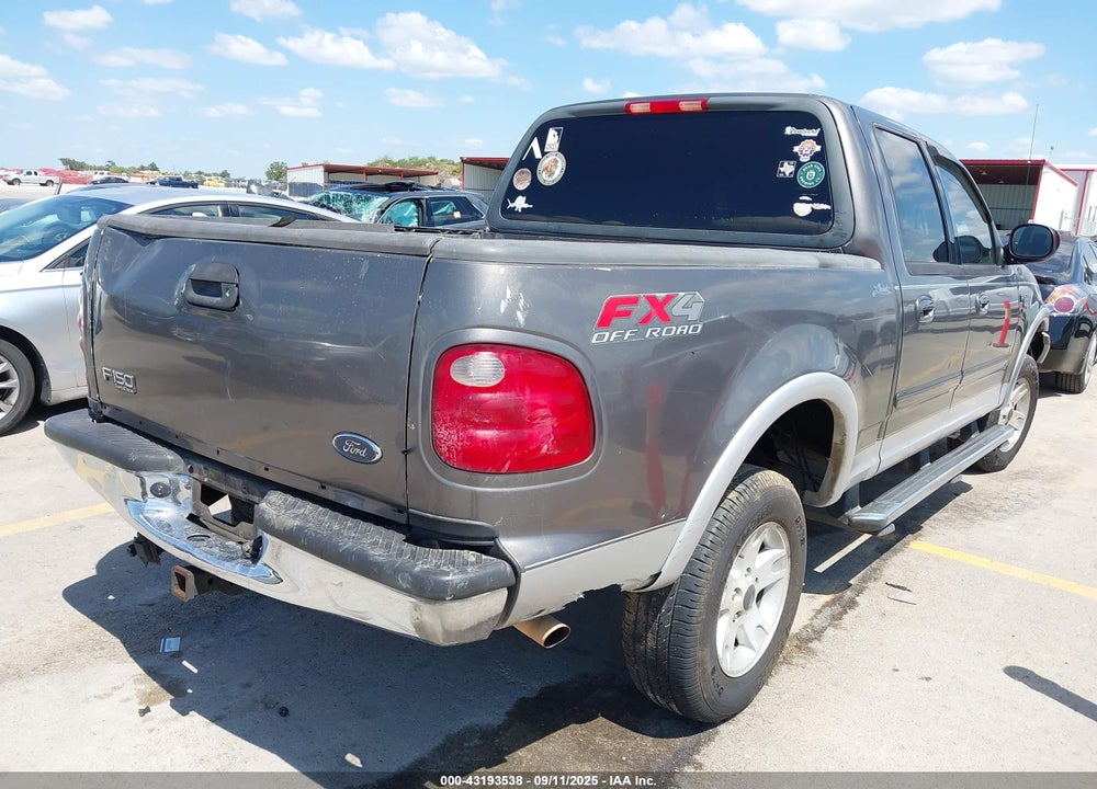2002 FORD F-150 LARIAT/XLT VIN: 1FTRW08LX2KA04150