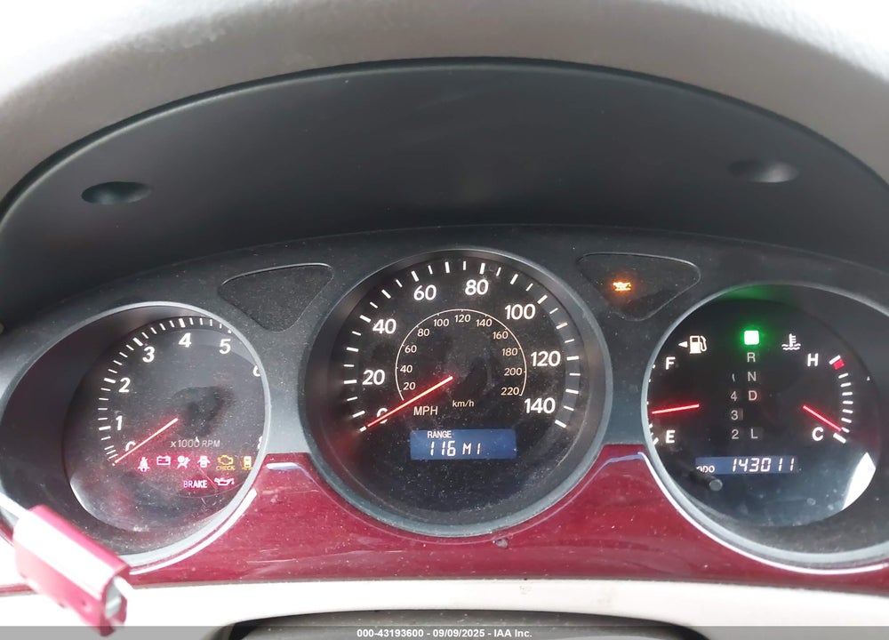2004 LEXUS ES 330 VIN: JTHBA30G940021728