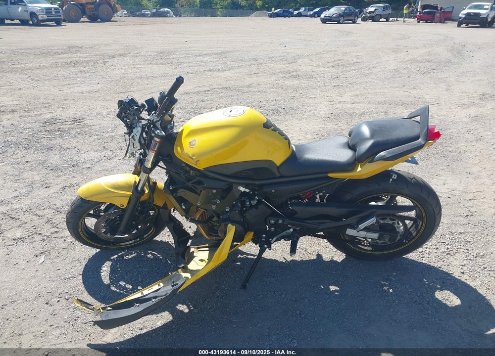 2009 YAMAHA FZ6 R/C VIN: JYARJ18Y49A001028