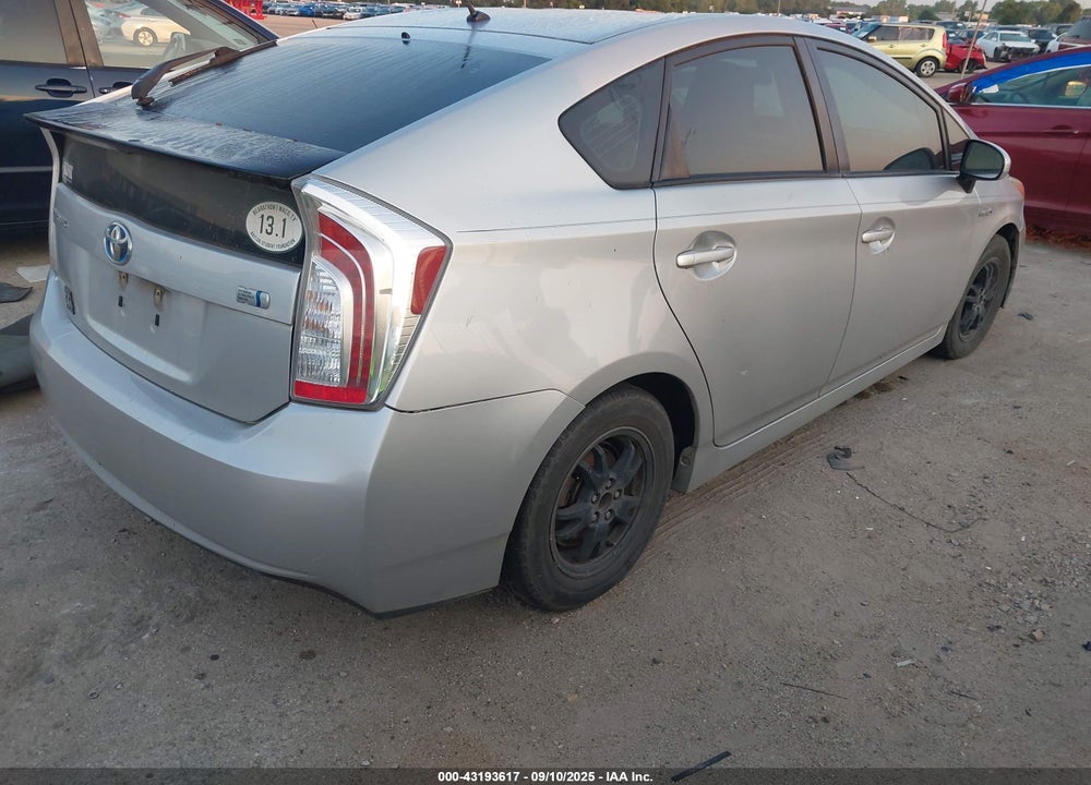 2014 TOYOTA PRIUS VIN: JTDKN3DU9E1740947