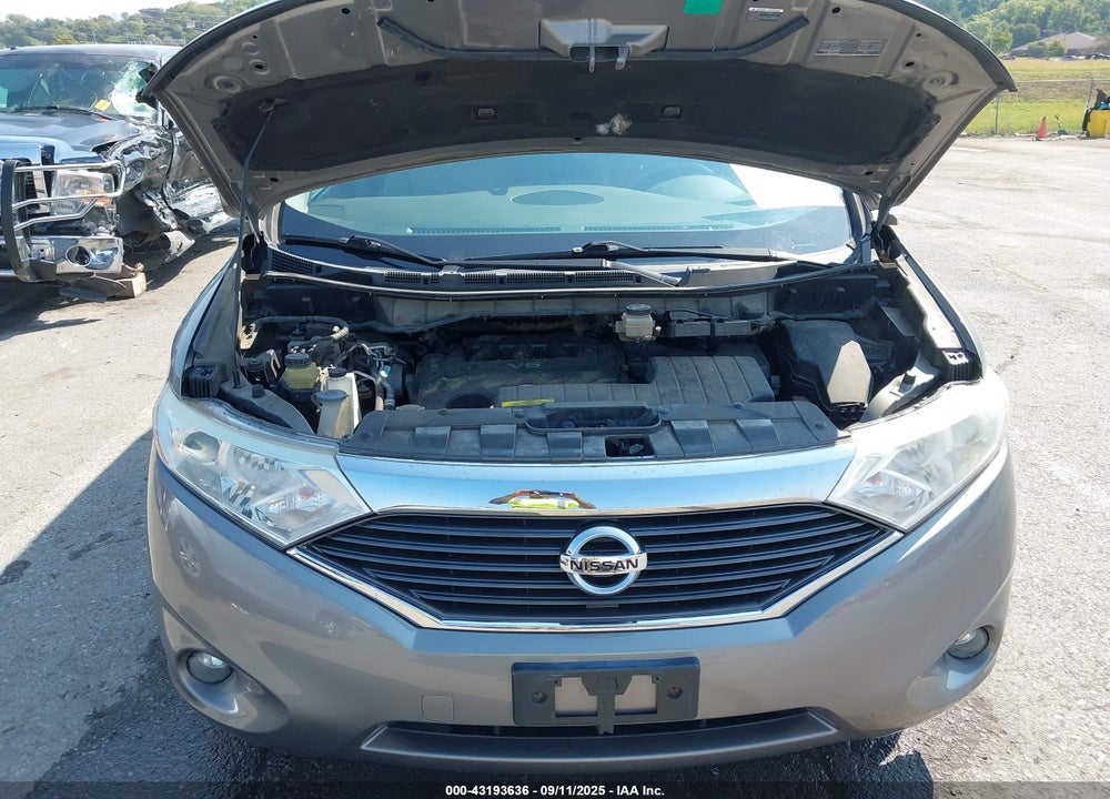 2013 NISSAN QUEST VIN: JN8AE2KP1D9070866