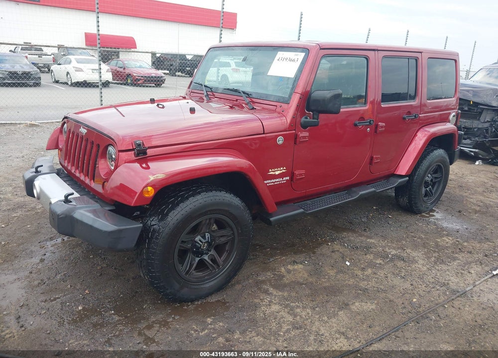 2013 JEEP WRANGLER UNLIMITED VIN: 1C4HJWEG8DL568719