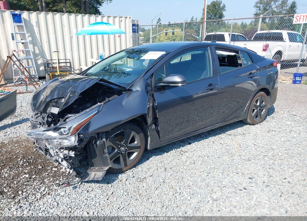 2019 TOYOTA PRIUS VIN: JTDKARFU3K3090847
