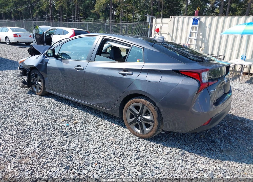 2019 TOYOTA PRIUS VIN: JTDKARFU3K3090847