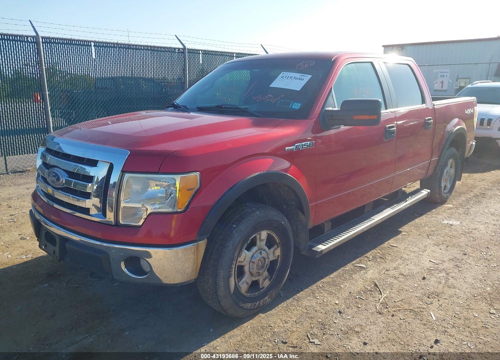 2010 FORD F-150 VIN: 1FTFW1EV8AKE66977