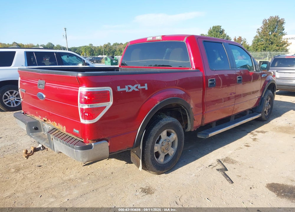 2010 FORD F-150 VIN: 1FTFW1EV8AKE66977