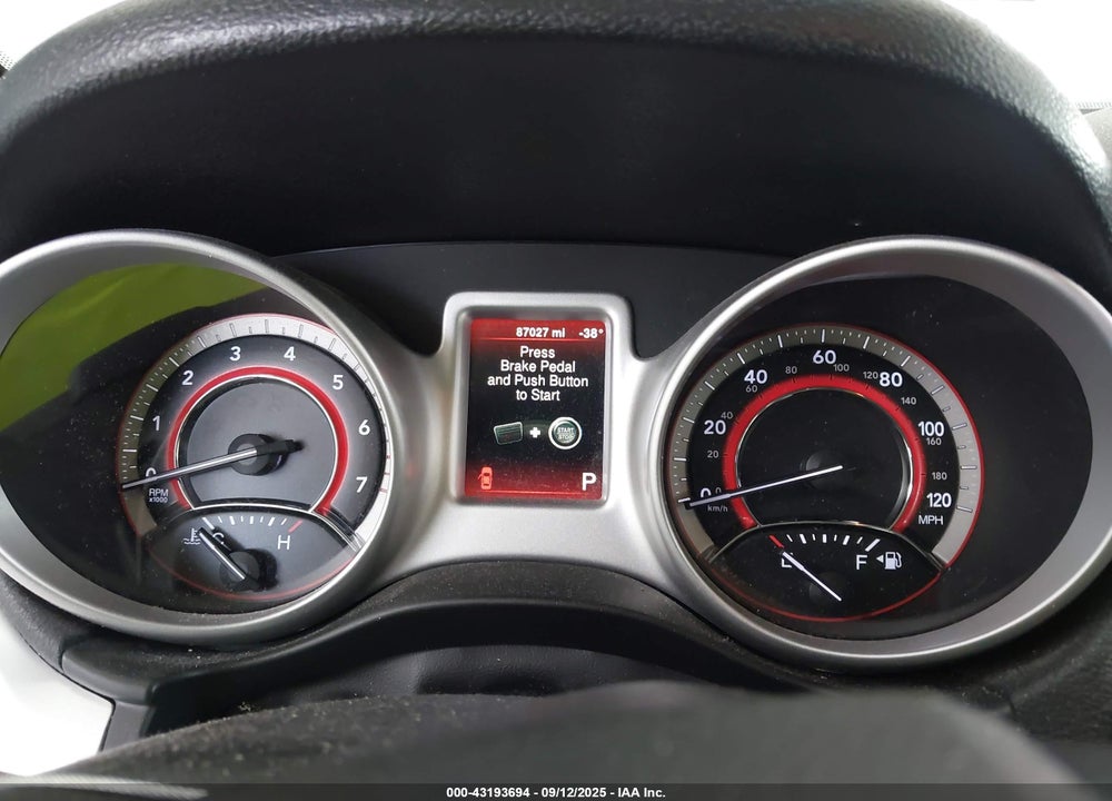 2015 DODGE JOURNEY VIN: 3C4PDCBG4FT743500
