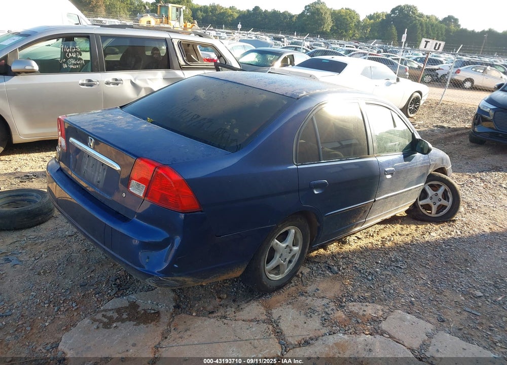 2003 HONDA CIVIC LX VIN: JHMES16593S001518