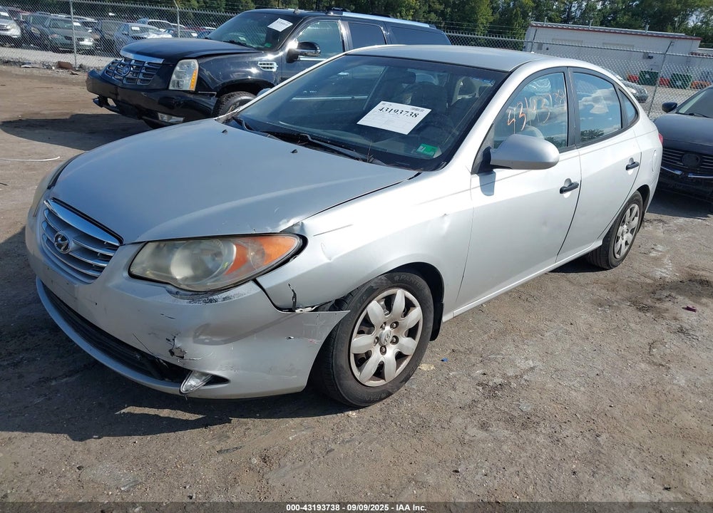 2010 HYUNDAI ELANTRA VIN: KMHDU4AD6AU874258