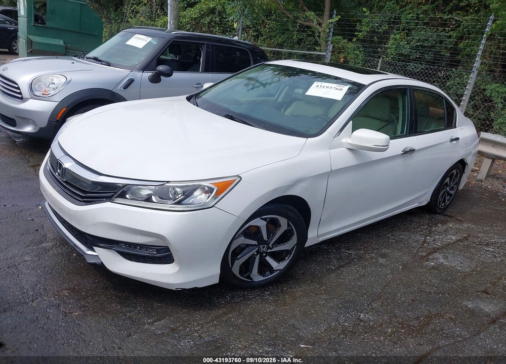 2017 HONDA ACCORD EX-L VIN: 1HGCR2F81HA200498