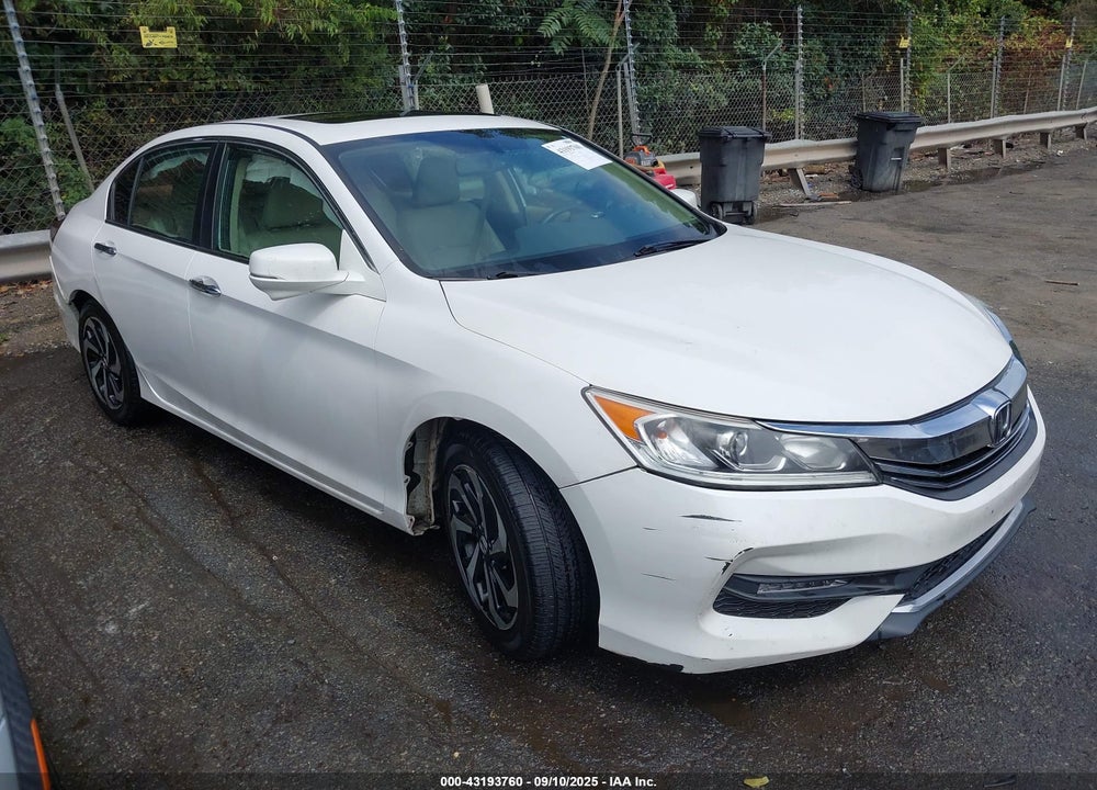 2017 HONDA ACCORD EX-L VIN: 1HGCR2F81HA200498