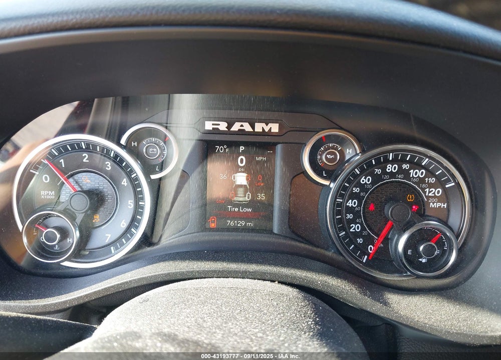 2019 RAM 1500 VIN: 1C6SRFBTXKN922216