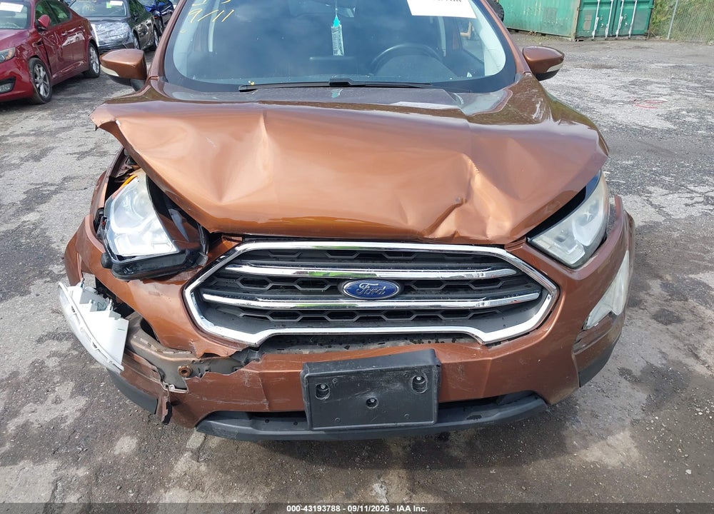 2018 FORD ECOSPORT VIN: MAJ3P1TE8JC234818