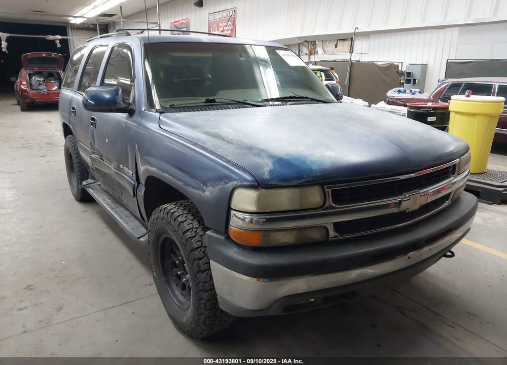 2001 CHEVROLET TAHOE LT VIN: 1GNEK13TX1J314804