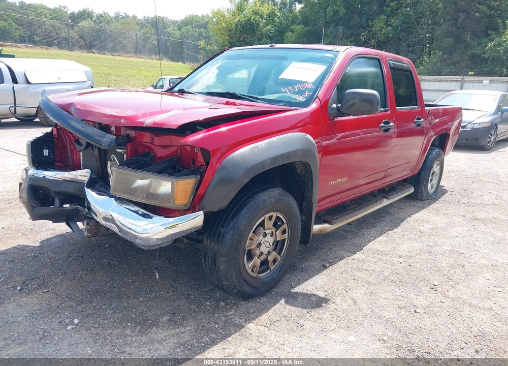 2005 CHEVROLET COLORADO LS VIN: 1GCDT136258103685
