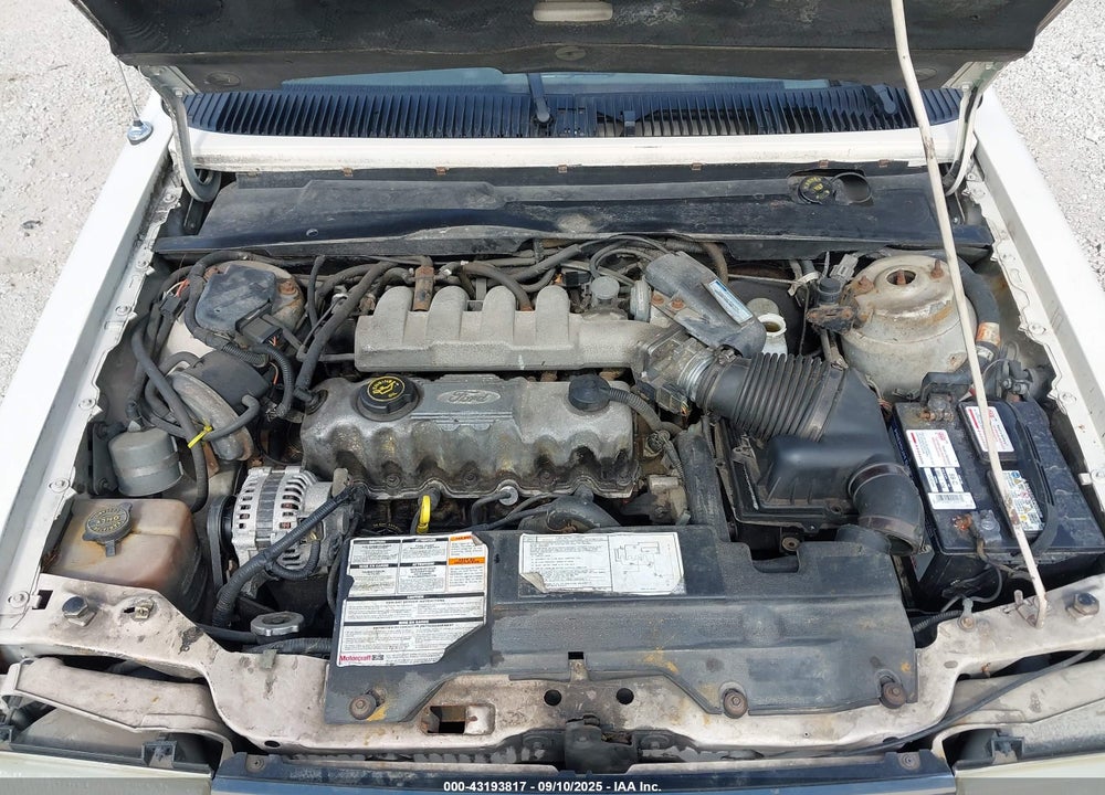 1990 MERCURY TOPAZ GS VIN: 2MEPM36X4LB617749