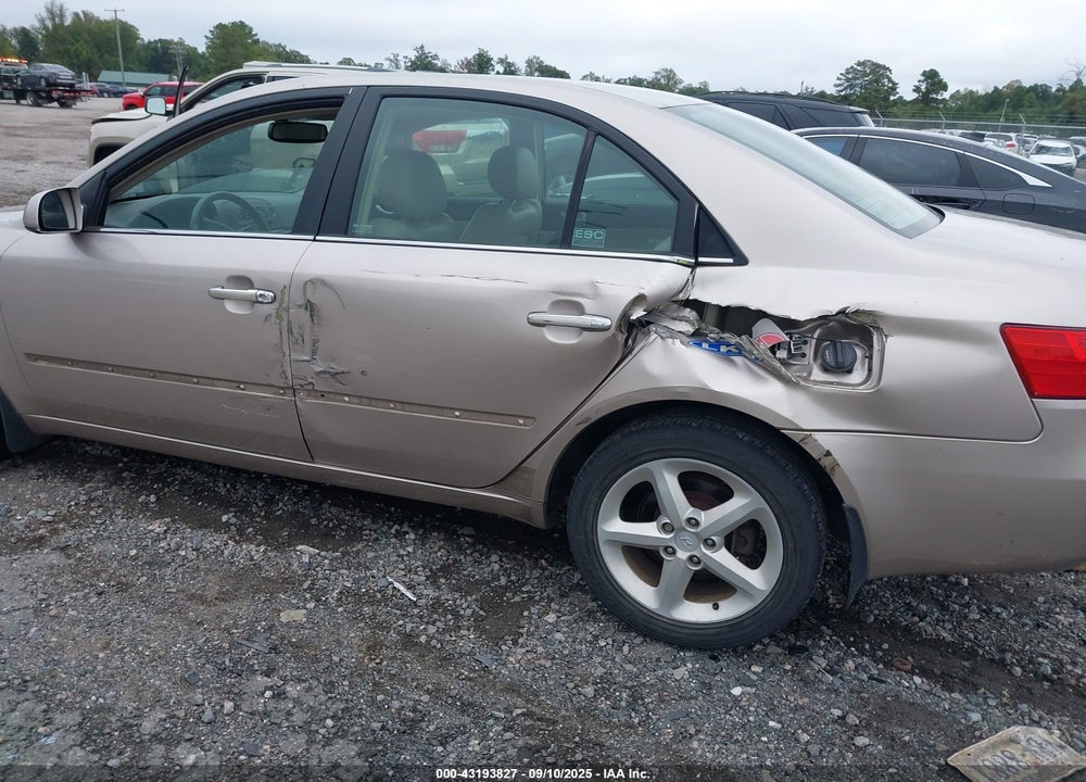 2007 HYUNDAI SONATA LIMITED/SE V6 VIN: 5NPEU46F87H206144