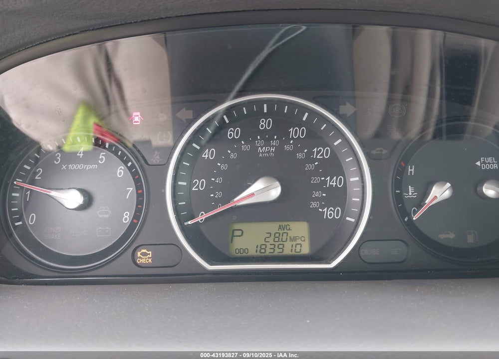2007 HYUNDAI SONATA LIMITED/SE V6 VIN: 5NPEU46F87H206144