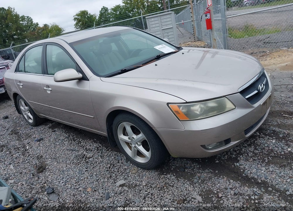 2007 HYUNDAI SONATA LIMITED/SE V6 VIN: 5NPEU46F87H206144