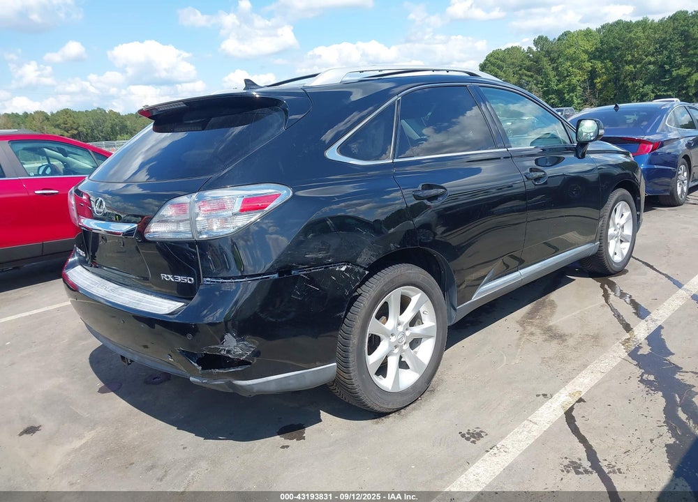 2010 LEXUS RX 350 VIN: JTJBK1BA7A2402017