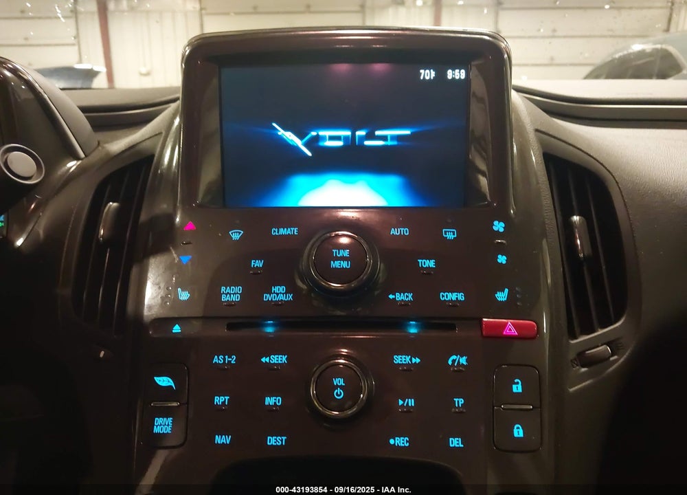 2012 CHEVROLET VOLT VIN: 1G1RD6E41CU127419