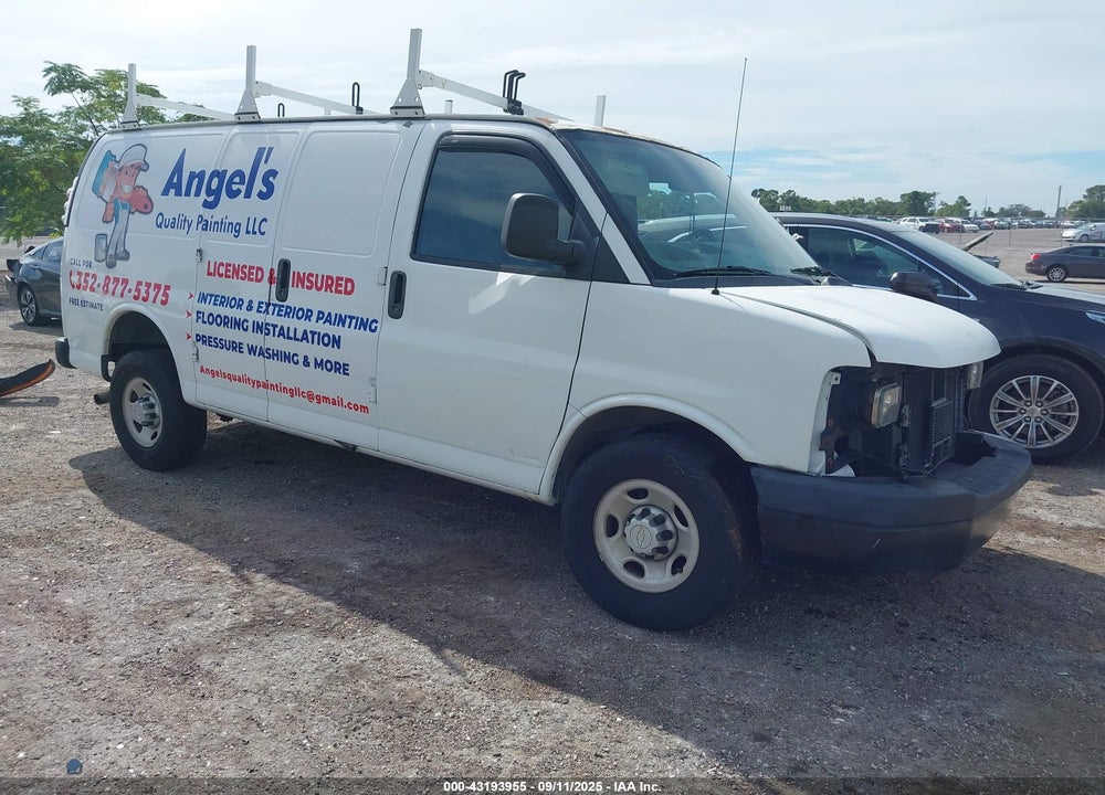 2011 CHEVROLET EXPRESS 2500 WORK VAN VIN: 1GCWGFFA9B1113855