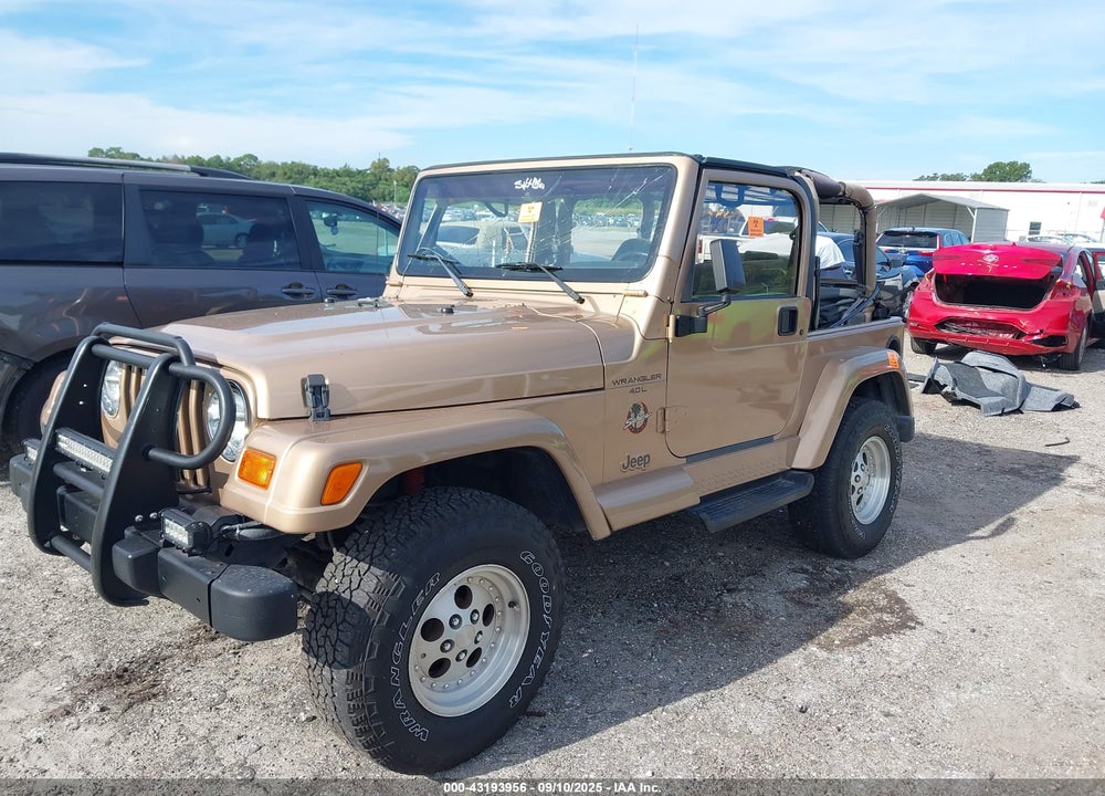1999 JEEP WRANGLER SAHARA VIN: 1J4FY49S1XP428301