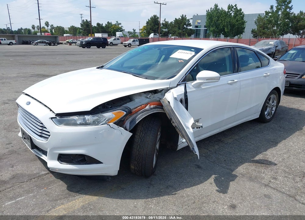 2016 FORD FUSION VIN: 3FA6P0SU9GR235941